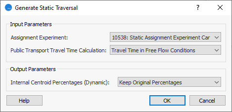 Geração de Travessias