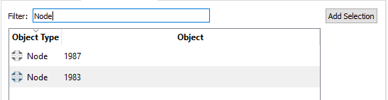 Editor de Configuração de Geometria