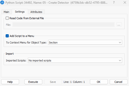 Definir um script como 'Fast Access'