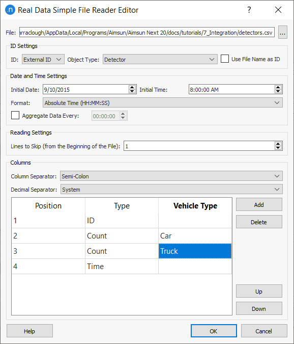 Configuração de um Simple File Retriever
