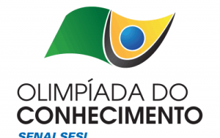 Logotipo da Olimpíada do Conhecimento SENAI SESI