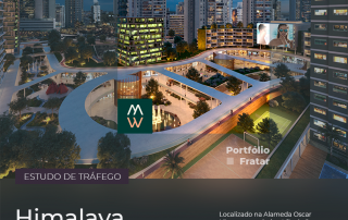 Portfólio Fratar de estudo de tráfego do Himalaya Town Center