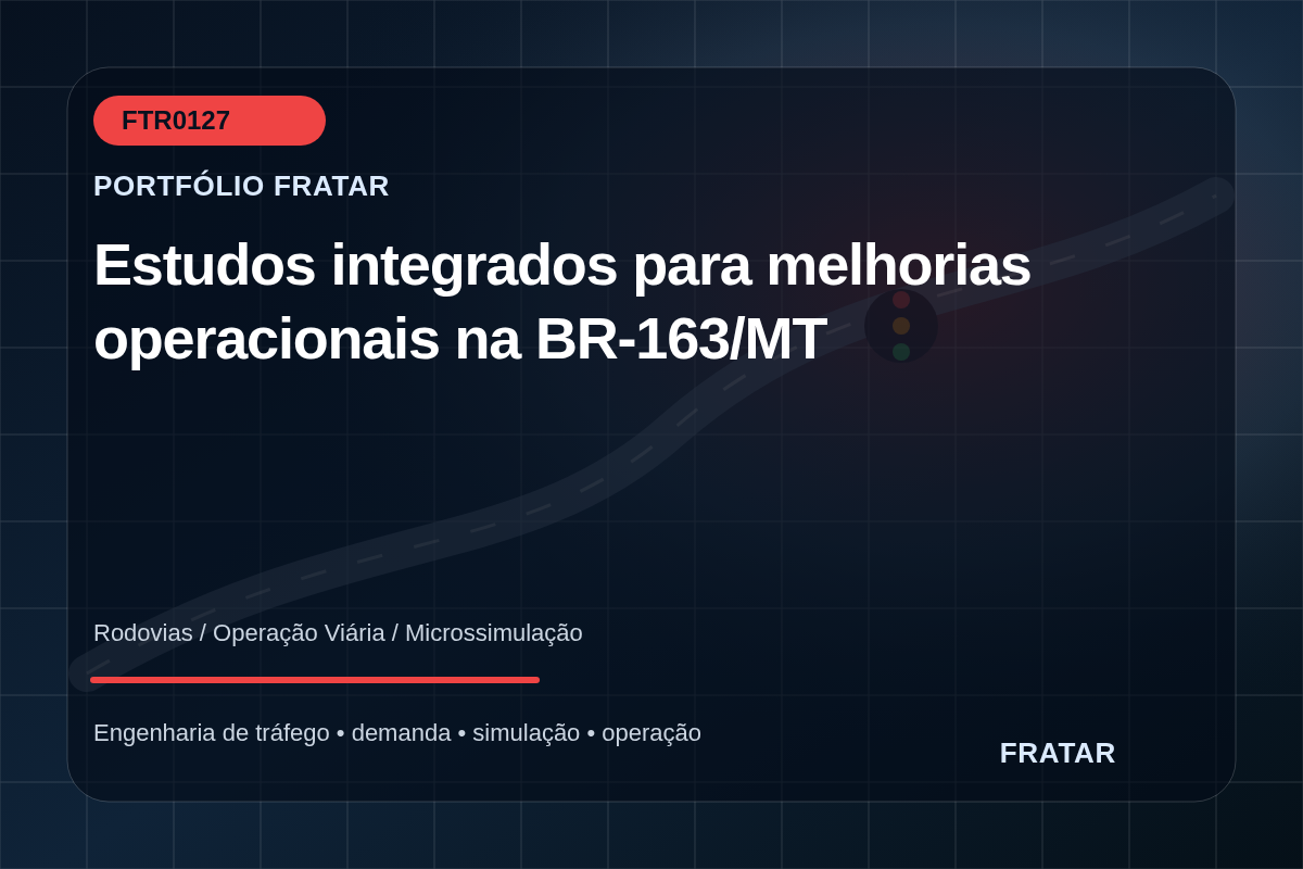 Arte editorial de operação viária para melhorias na BR-163 em Mato Grosso