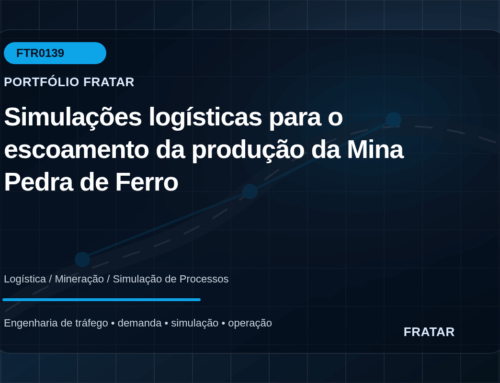 Simulações logísticas para o escoamento da produção da Mina Pedra de Ferro