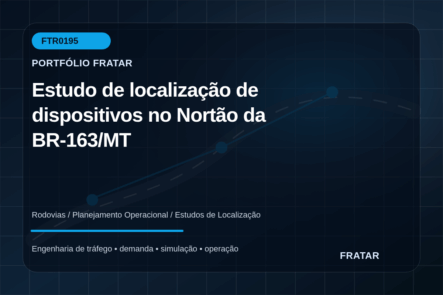 Arte editorial para Estudo de localização de dispositivos no Nortão da BR-163/MT