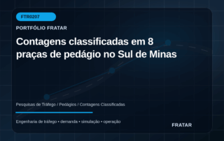 Arte editorial para Contagens classificadas em 8 praças de pedágio no Sul de Minas