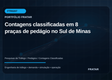 Arte editorial para Contagens classificadas em 8 praças de pedágio no Sul de Minas