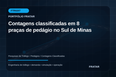 Arte editorial para Contagens classificadas em 8 praças de pedágio no Sul de Minas