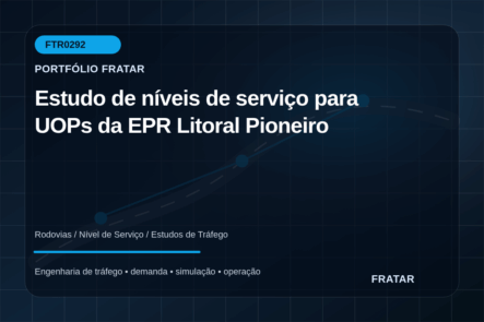 Arte editorial para Estudo de níveis de serviço para UOPs da EPR Litoral Pioneiro