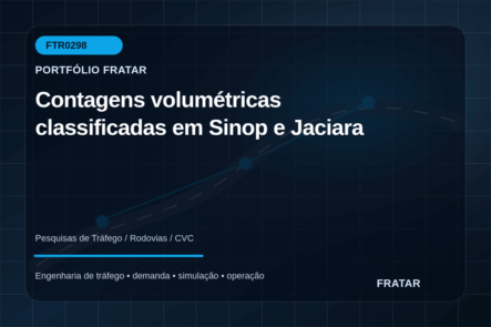 Arte editorial para Contagens volumétricas classificadas em Sinop e Jaciara