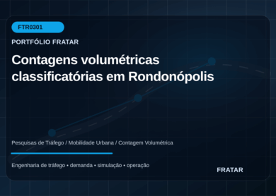 Arte editorial para Contagens volumétricas classificatórias em Rondonópolis