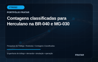 Arte editorial para Contagens classificadas para Herculano na BR-040 e MG-030