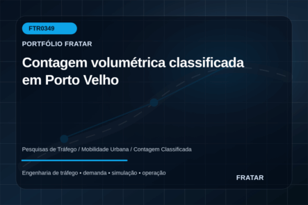 Arte editorial para Contagem volumétrica classificada em Porto Velho