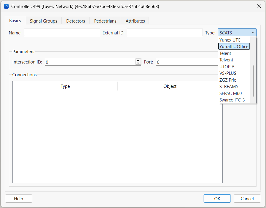 Novas interfaces de controladores no Aimsun Next 26