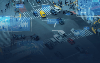 Banner do Aimsun Next 26 com cena urbana e sobreposição azul