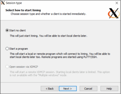Capturas dos passos iniciais de UTC Backup/Restore, UTC Machine Configuration, XLaunch/UTC Login e comandos SCOOT.