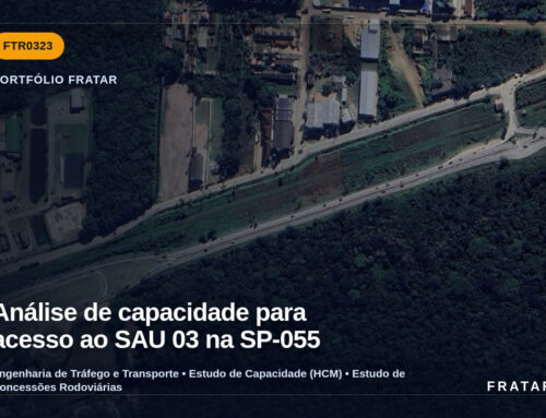 Análise de capacidade para acesso ao SAU 03 na SP-055