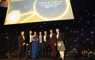 Equipe recebe prêmio Project of the Year no ITS UK Awards 2025 pelo digital twin da Aimsun e TfGM