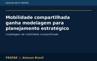 Mobilidade compartilhada ganha modelagem para planejamento estratégico