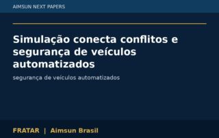 Simulação conecta conflitos e segurança de veículos automatizados